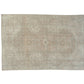 Oushak Rug, Vintage Handmade Rug, Turkish Area Muted Rug, Scandinavian Rug, Turkey Rug, Neutral Floor Rug, Kid Room Rug, Rug 6x9, 12243