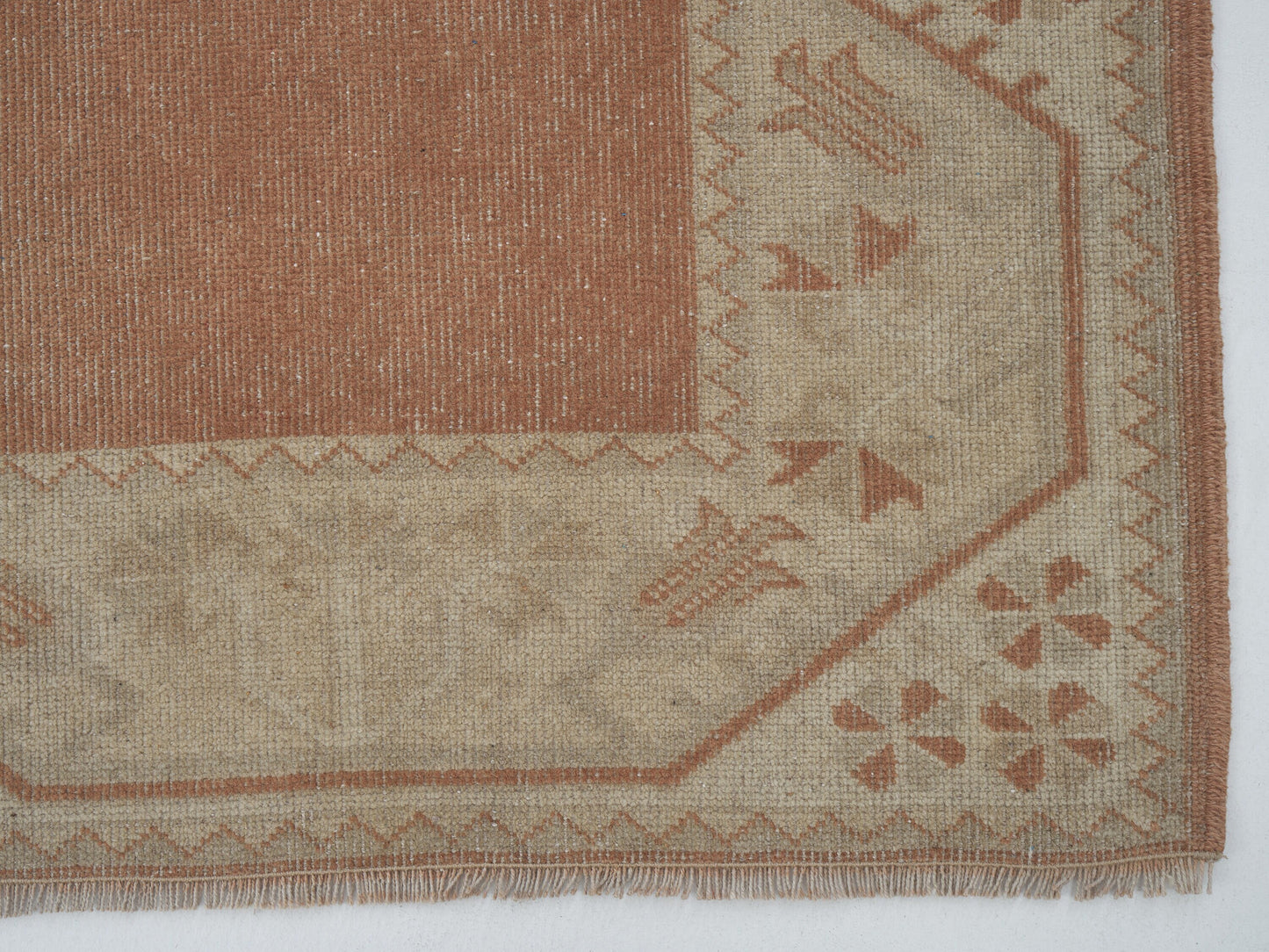 Handmade Rug, Vintage Rug, Turkey Rug, Bedroom Rug, Turkish Rug, Oushak Rug, Area Faded Rug, Rug 3x5, Anatolia Muted Rug, Carpet Rug, 12240