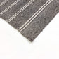 Unique One of a kind Goat Hair Gray Modern Area Vintage Turkish Kilim Rug 5x7, 6261