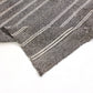 Unique One of a kind Goat Hair Gray Modern Area Vintage Turkish Kilim Rug 5x7, 6261