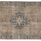 Antique Oushak Rug, Vintage Rug, Turkish rug 5x8, Area rug, Persian rug, Made in Turkey, Faded rug, Ethnic rug, Old rug, Primitive rug, 8906