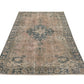 Antique Oushak Rug, Vintage Rug, Turkish rug 5x8, Area rug, Persian rug, Made in Turkey, Faded rug, Ethnic rug, Old rug, Primitive rug, 8906