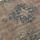 Antique Oushak Rug, Vintage Rug, Turkish rug 5x8, Area rug, Persian rug, Made in Turkey, Faded rug, Ethnic rug, Old rug, Primitive rug, 8906