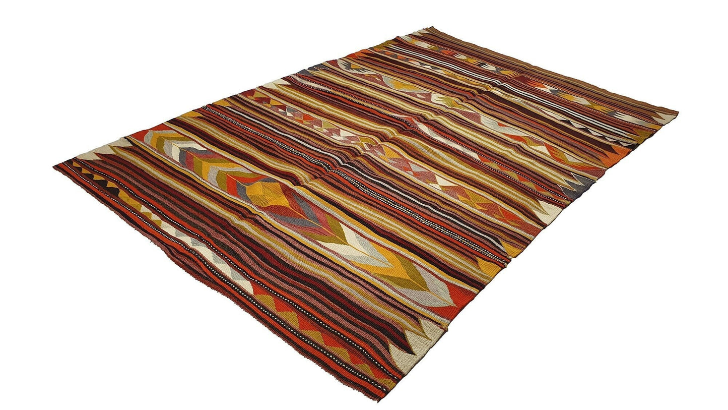 Kilim rug 5x8, Turkish Vintage Kilim rug ,Neutral rug ,Handmade rug ,Area rug ,5x8 Rug, Boho rug, Old rug, Wool rug, Kilim rug 5x8 ,2934