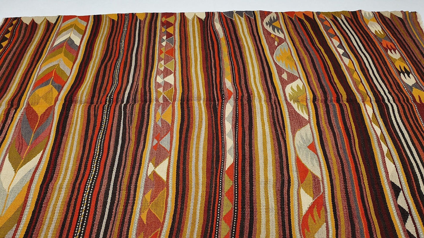 Kilim rug 5x8, Turkish Vintage Kilim rug ,Neutral rug ,Handmade rug ,Area rug ,5x8 Rug, Boho rug, Old rug, Wool rug, Kilim rug 5x8 ,2934