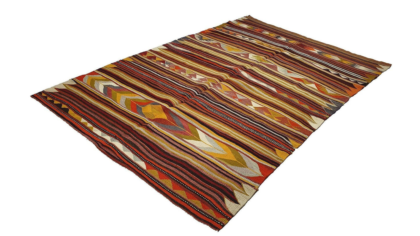 Kilim rug 5x8, Turkish Vintage Kilim rug ,Neutral rug ,Handmade rug ,Area rug ,5x8 Rug, Boho rug, Old rug, Wool rug, Kilim rug 5x8 ,2934