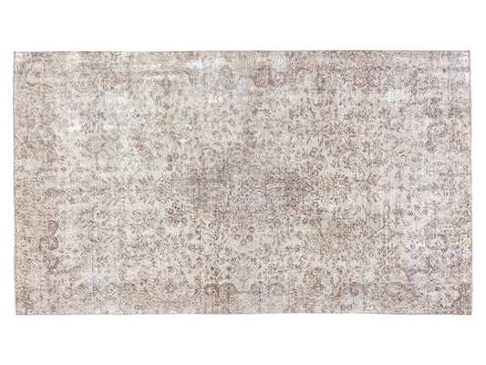 Vintage Rug, Turkish Oushak Rug, Handmade Rug 5x9, Neutral Area Faded Rug, Turkey Rug, Bedroom Rug, Scandinavian Rug, Carpet Rug, 10381