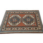 Turkish Rug, Vintage Handmade Rug, Bohemian Rug, Area Antique Rug, Eclectic Rug, Oushak Faded Rug, Kid Room Rug, Square Rug, Rug 3x4, 12250