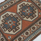 Turkish Rug, Vintage Handmade Rug, Bohemian Rug, Area Antique Rug, Eclectic Rug, Oushak Faded Rug, Kid Room Rug, Square Rug, Rug 3x4, 12250