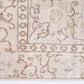 Scandinavian Rug, Turkish Vintage Rug, Oushak Handmade Unique Rug, Neutral Area Muted Rug, Bedroom Rug, Turkey Rug, Rug 6x9, 10403