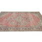 Vintage Handmade Area Rug, Turkish Oushak Eclectic Rug, Anatolia Rug, Living Room Rug, Carpet Rug, Turkey Rug, Bohemian Rug, Rug 6x10, 12113