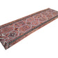 Turkish Vintage Runner Rug, Oushak Eclectic Runner Rug, Handmade Antique Runner Rug, Kilim Runner Rug, Bohemian Rug, Runner Rug 4x12, 11280