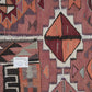 Turkish Vintage Runner Rug, Oushak Eclectic Runner Rug, Handmade Antique Runner Rug, Kilim Runner Rug, Bohemian Rug, Runner Rug 4x12, 11280