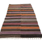 Turkish Handmade Kilim Rug, Vintage Eclectic Kilim Rug, Area Antique Kilim Rug, Living Room Rug, Kilim Rug 5x9, Bohemian Rug, 12785