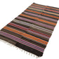 Turkish Handmade Kilim Rug, Vintage Eclectic Kilim Rug, Area Antique Kilim Rug, Living Room Rug, Kilim Rug 5x9, Bohemian Rug, 12785