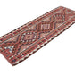 Turkish Oushak Runner Rug, Handmade Antique Runner Rug, Vintage Eclectic Runner Rug, Anatolia Rug, Hallway Runner, Rug Runner 3x8, 11286