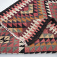 Handmade Runner Rug, Turkish Runner, Vintage Runner, Oushak Runner, Anatolia Rug, Hallway Runner, Bohemian Rug, Runner Rug 3x11, 11287