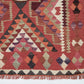 Turkish Oushak Runner Rug, Handmade Antique Runner Rug, Vintage Eclectic Runner Rug, Anatolia Rug, Hallway Runner, Rug Runner 3x8, 11286