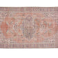 Handmade Area Rug, Turkish Vintage Rug, Oushak Eclectic Rug, Neutral Faded Rug, Kid Room Rug, Anatolia Rug, Bohemian Rug, Rug 5x9, 12116