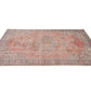 Handmade Area Rug, Turkish Vintage Rug, Oushak Eclectic Rug, Neutral Faded Rug, Kid Room Rug, Anatolia Rug, Bohemian Rug, Rug 5x9, 12116