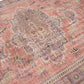 Handmade Area Rug, Turkish Vintage Rug, Oushak Eclectic Rug, Neutral Faded Rug, Kid Room Rug, Anatolia Rug, Bohemian Rug, Rug 5x9, 12116
