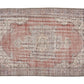 Vintage Oushak Rug, Turkish Handmade Rug, Area Antique Rug, Anatolia Rug, Kid Room Rug, Neutral Faded Rug, Bohemian Rug, Rug 6x9, 12137