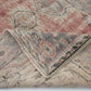 Vintage Oushak Rug, Turkish Handmade Rug, Area Antique Rug, Anatolia Rug, Kid Room Rug, Neutral Faded Rug, Bohemian Rug, Rug 6x9, 12137