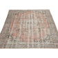 Oushak Area Rug, Vintage Handmade Rug, Turkish Antique Rug, Neutral Floor Rug, Living Room Rug, Turkey Rug, Vintage Carpet, Rug 5x8, 12141
