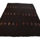 Handmade Area Kilim Rug, Turkish Antique Kilim Rug, Vintage Kilim, Bedroom Rug, Rug Kilim, Black Rug, Goat Hair Rug, Kilim Rug 7x11, 12833