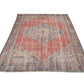 Carpet Rug, Area Vintage Rug, Turkish Handmade Rug, Oushak Antique Rug, Bedroom Rug, Bohemian Rug, Anatolia Rug, Turkey Rug, Rug 6x10, 12131