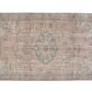 Turkish Vintage Rug, Oushak Area Rug, Handmade Faded Rug, Neutral Floor Rug, Kid Room Rug, Turkey Rug, Vintage Carpet, Rug 6x10, 12132