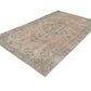 Turkish Vintage Rug, Oushak Area Rug, Handmade Faded Rug, Neutral Floor Rug, Kid Room Rug, Turkey Rug, Vintage Carpet, Rug 6x10, 12132