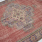 Carpet Rug, Area Vintage Rug, Turkish Handmade Rug, Oushak Antique Rug, Bedroom Rug, Bohemian Rug, Anatolia Rug, Turkey Rug, Rug 6x10, 12131