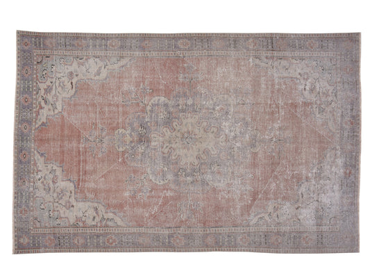 Rug 6x9, Vintage Rug, Handmade Rug, Turkish Rug, Oushak Rug, Area Rug, Bohemian Rug, Anatolia Rug, Oushak Carpet, Bedroom Rug, 12133