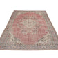 Handmade Area Rug, Turkish Vintage Rug, Oushak Eclectic Rug, Living Room Rug, Anatolia Rug, Bohemian Rug, Turkish Carpet, Rug 6x10, 12134