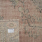 Turkish Vintage Rug, Oushak Area Rug, Handmade Faded Rug, Neutral Floor Rug, Kid Room Rug, Turkey Rug, Vintage Carpet, Rug 6x10, 12132