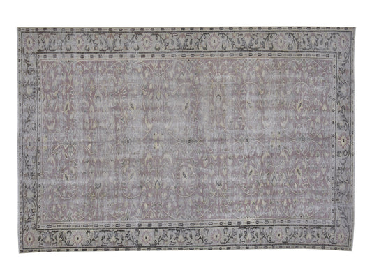 Rug 5x8, Oushak Rug, Area Rug, Vintage Rug, Handmade Rug, Turkish Rug, Neutral Faded Rug, Scandinavian Rug, Gray Rug, Rug 5x8, 11536