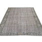 Rug 5x8, Oushak Rug, Area Rug, Vintage Rug, Handmade Rug, Turkish Rug, Neutral Faded Rug, Scandinavian Rug, Gray Rug, Rug 5x8, 11536