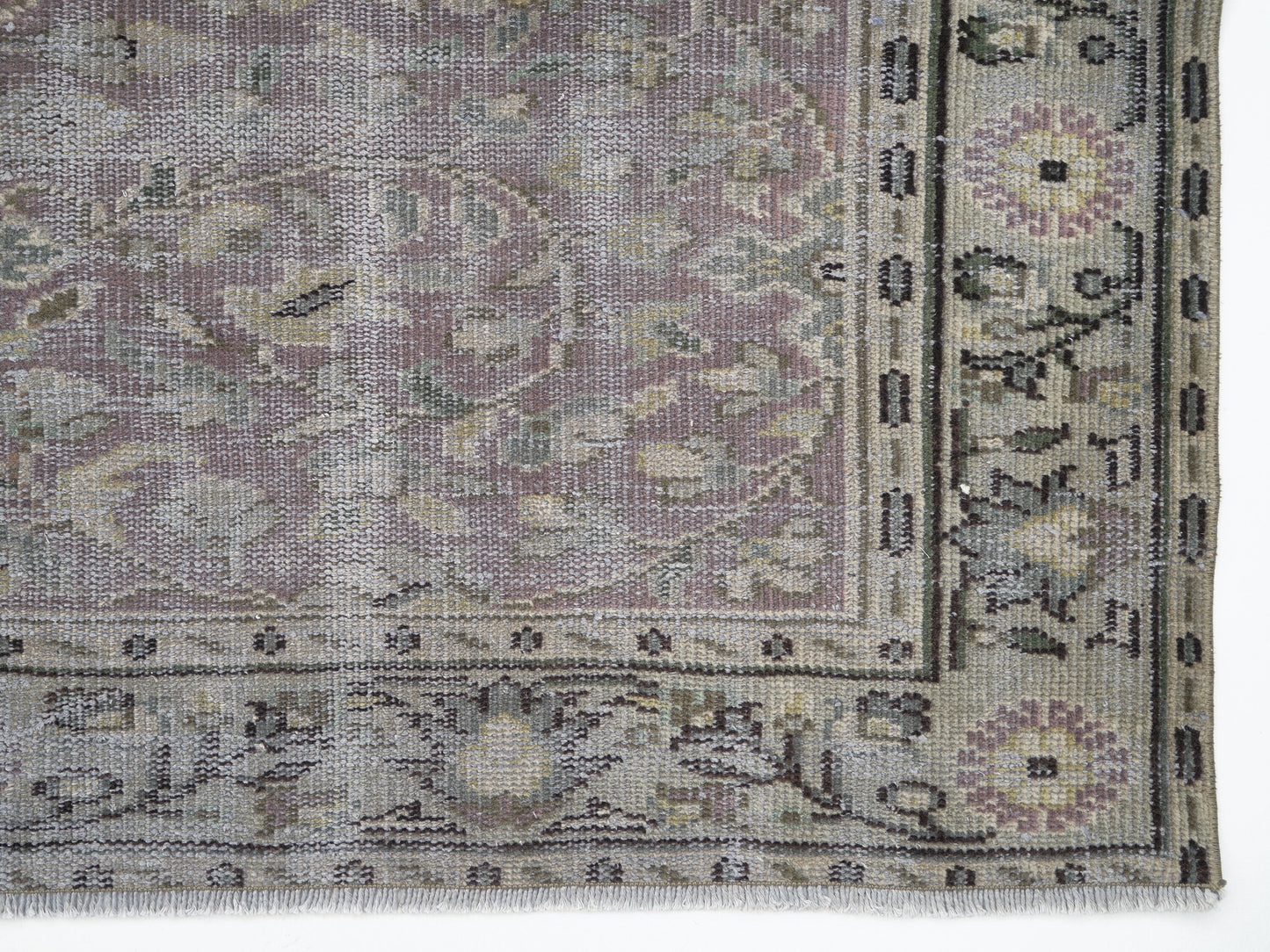Rug 5x8, Oushak Rug, Area Rug, Vintage Rug, Handmade Rug, Turkish Rug, Neutral Faded Rug, Scandinavian Rug, Gray Rug, Rug 5x8, 11536