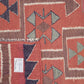 Kilim Runner Rug, Turkish Vintage Runner Rug, Handmade Runner Rug, Oushak Eclectic Rug, Anatolia Rug, Kitchen Runner, Runner Rug 3x11, 11288