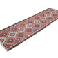 Runner Rug 3x11, Turkish Vintage Runner Rug, Handmade Runner Rug, Oushak Eclectic Runner Rug, Anatolia Rug, Bohemian Rug, Rug Runner, 11278