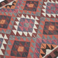 Runner Rug 3x11, Turkish Vintage Runner Rug, Handmade Runner Rug, Oushak Eclectic Runner Rug, Anatolia Rug, Bohemian Rug, Rug Runner, 11278