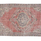 Turkish Vintage Rug, Oushak Handmade Rug, Area Eclectic Rug, Anatolia Rug, Bohemian Rug, Living Room Rug, Turkish Carpet, Rug 5x8, 12038