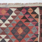 Runner Rug 3x11, Turkish Vintage Runner Rug, Handmade Runner Rug, Oushak Eclectic Runner Rug, Anatolia Rug, Bohemian Rug, Rug Runner, 11278