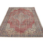 Handmade Area Rug, Oushak Vintage Rug, Turkish Eclectic Rug, Anatolia Rug, Bedroom Rug, Bohemian Rug, Carpet Rug, Rug 5x9, Turkey Rug, 12041