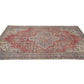 Handmade Area Rug, Oushak Vintage Rug, Turkish Eclectic Rug, Anatolia Rug, Bedroom Rug, Bohemian Rug, Carpet Rug, Rug 5x9, Turkey Rug, 12041