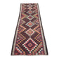 Vintage Handmade Runner Rug, Turkish Oushak Runner Rug, Bohemian Rug, Anatolia Rug, Rug Runner, Hallway Runner, Runner Rug 3x11, 11275