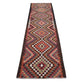 Kilim Runner Rug, Turkish Vintage Runner Rug, Handmade Antique Runner Rug, Entryway Rug, Anatolia Rug, Bohemian Rug, Runner Rug 3x12, 11382
