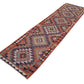 Turkish Runner, Oushak Runner, Kilim Runner Rug, Vintage Runner, Rug Runner, Handmade Runner Rug, Anatolia Rug, Runner Rug 3x11, 11372