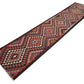 Kilim Runner Rug, Turkish Vintage Runner Rug, Handmade Antique Runner Rug, Entryway Rug, Anatolia Rug, Bohemian Rug, Runner Rug 3x12, 11382